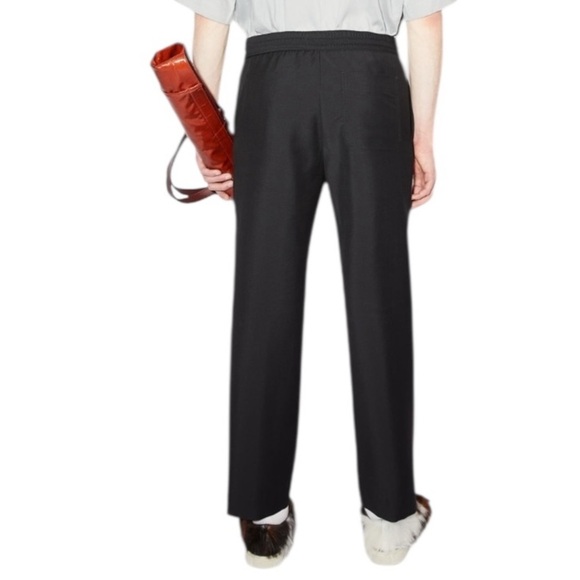 Acne Studios Mohair Blend Pull on Pants - Picture 2 of 16